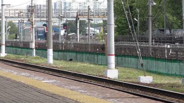 Выхино Элетропоезда метро 81, Е /Вл11м/Vykhino station смотреть онлайн