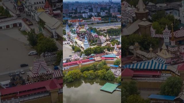 Измайловский кремль. Видео с дрона.