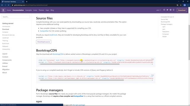 Bootstrap Download смотреть онлайн
