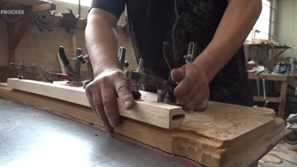 Process of Making a Hand-Forged Katana. Korean Swordsmith with 30 Years of Experience.