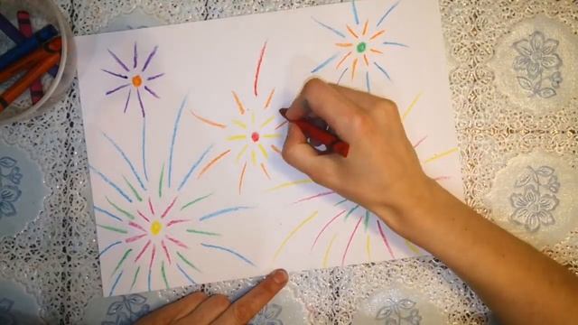 Рисуем салют победы смотреть онлайн