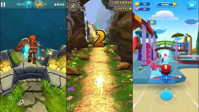 Asgard Run Vs Temple Run 2 Blooming Sands Vs Talking Tom Sky Run - Endless Run Game Play Android смотреть онлайн