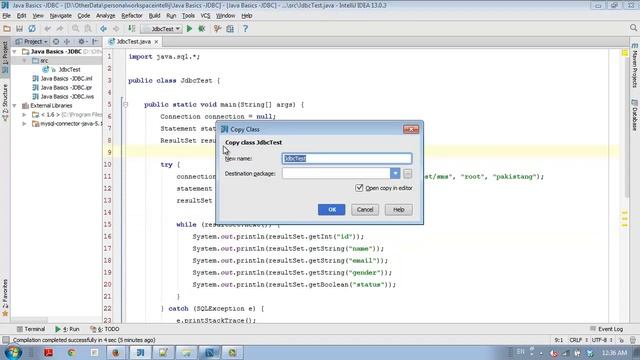Java MySQL Database Connectivity using JDBC API - Urdu смотреть онлайн