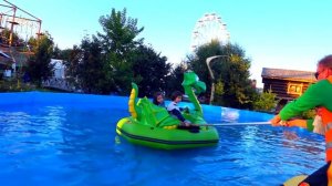 Дети Сами ПРИДУМАЛИ РАЗВЛЕЧЕНИЕ! Камиль и Аминка УСТРОИЛИ ПЕРЕПОЛОХ в Парке! Для детей kids childre