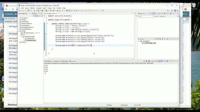 Understanding Strings and String operations in Java смотреть онлайн