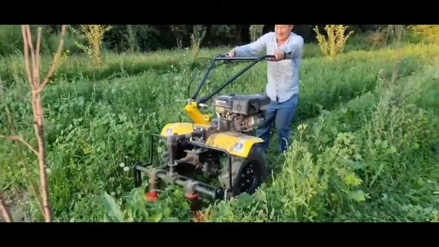 мотоблок Huter MK1300 сенакос смотреть онлайн