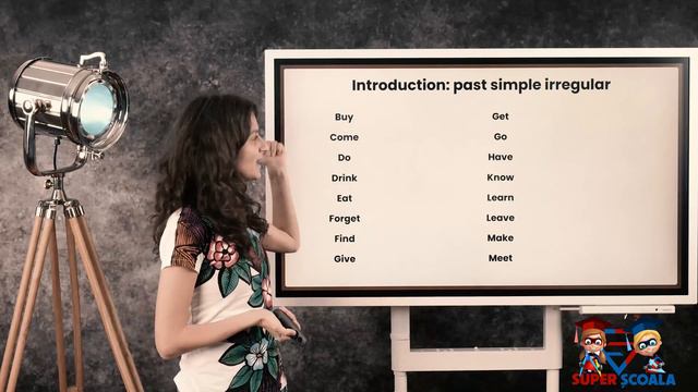Limba Engleză - Clasa A VI-a -  Past Simple Irregular Verbs  -  Affirmative And Negative