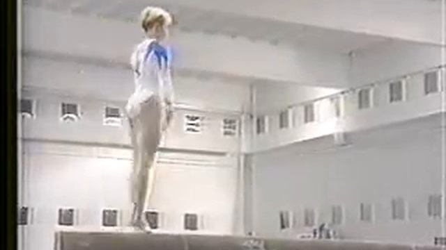 Amanda Borden - 1995 Pan American Games EF - Balance Beam смотреть онлайн