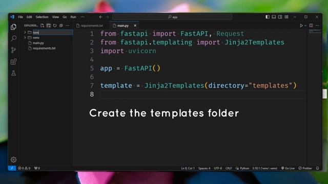✅ FastAPI Tutorial • Master HTML Integeration with FastAPI смотреть онлайн