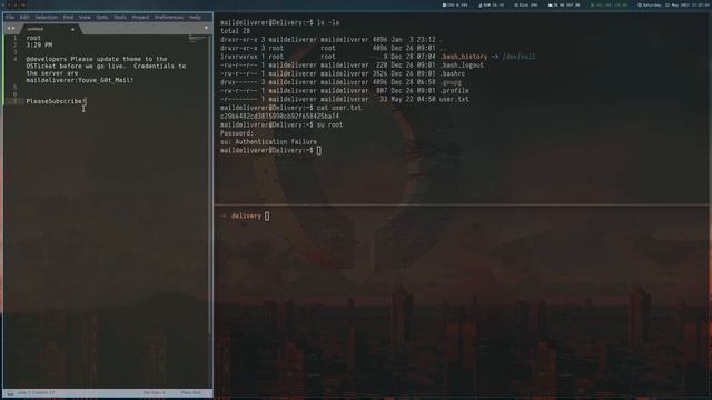 Getting Access through the Helpdesk - Delivery on HackTheBox смотреть онлайн