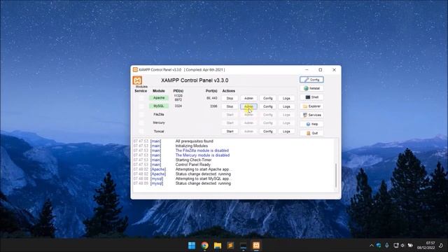 Error - The PhpMyAdmin Configuration Storage Is Not Completely Configured...
