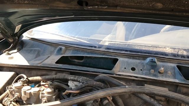 Замена жабо, трапеция дворников. смотреть онлайн