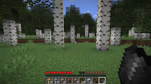 Minecraft. 1 часть 1, 20 версия добыли дерево камень и железа смотреть онлайн