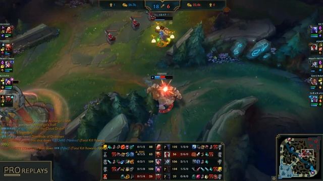 KZ TusiN (PYKE) vs BRAUM - 16/3/14 KDA BOTTOM SUPPORT CHALLENGER GAMEPLAY - KR смотреть онлайн