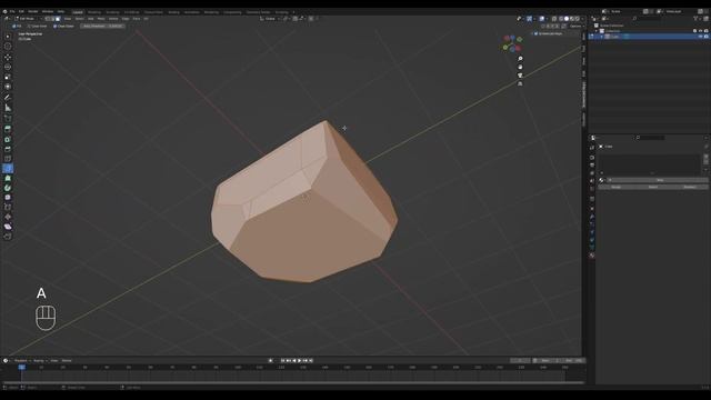 КАМЕНЬ В 3Д БЛЕНДЕР | STONE IN 3D BLENDER смотреть онлайн