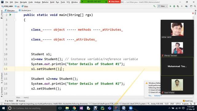 Week #5 - Classes and Objects (c) | Java смотреть онлайн