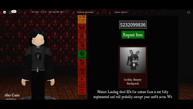 Чёрно-белые вещи для персонажей в Misfits High. | | ROBLOX | | Ozero