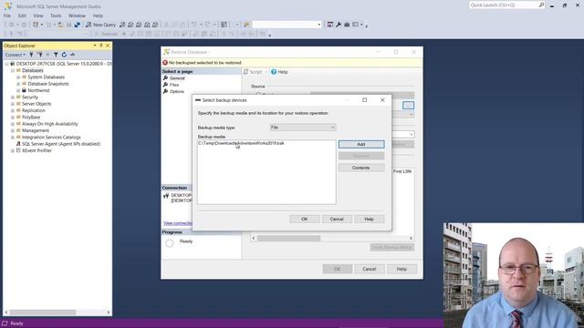 How to Install the AdventureWorks SQL Server Sample Database смотреть онлайн