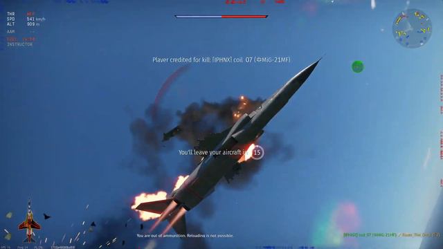 two minutes of T-2 VS MiG 21 MF смотреть онлайн
