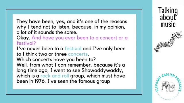 B1/B2 Intermediate English Listening Practice 🇬🇧 English Conversation About Music