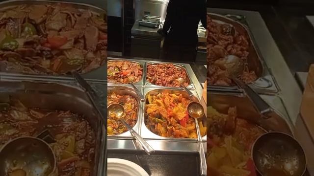 Обзор кафе быстрого приготовления в Польше, в торговом центре.