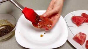 Стейки ТУНЦА под соевым соусом/Ароматный вкусный тунец