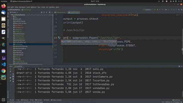 Problemas em Python - Enviar para a Impressora смотреть онлайн