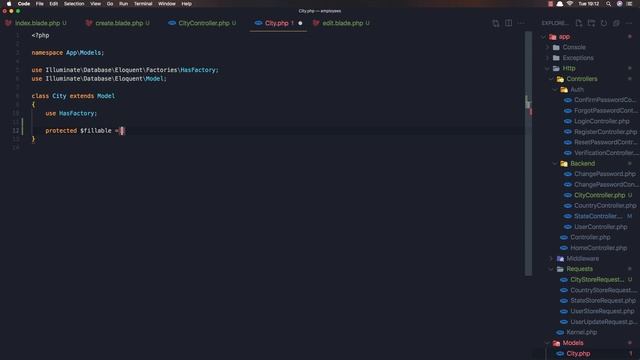 Complete Employees Management Tutorial | Laravel 8 With Vuejs | Full Laravel 8 Course смотреть онлайн