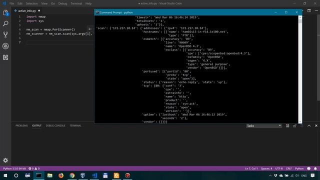 Developing Ethical Hacking Tools with Python (Lesson 4 of 5) | Active Info Gathering | Cybrary смотреть онлайн