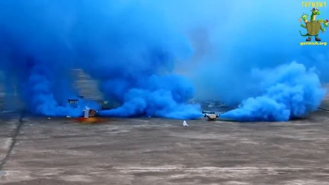 MA0514 B Цветной дым двухсторонний синий Калибр 2 дюйма смотреть онлайн