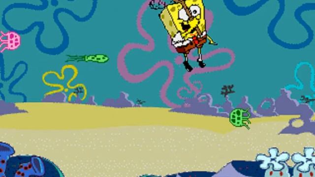 SpongeBob Squarepants in Jellyfishing (Windows game 1999) смотреть онлайн