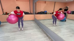 АКТИВНАЯ ФИТНЕС ТРЕНИРОВКА с мячом (ФИТБОЛ) - one LAV