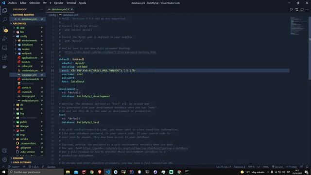Crear Proyecto de Ruby on Rails y MySQL смотреть онлайн
