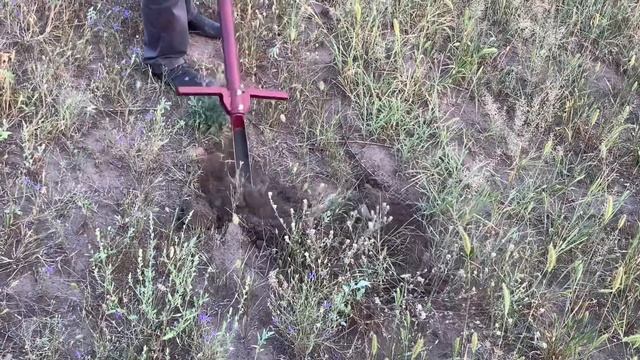 Лопата для узкой траншеи !!!