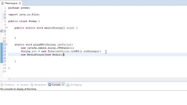 24. Programiranje: JAVA - ECLIPSE: Pustanje pesama MP3 formata смотреть онлайн