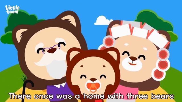 Three Little Bears | Kids song with Dragon Dee | Nursery rhymes from mother goose | Robottrains смотреть онлайн