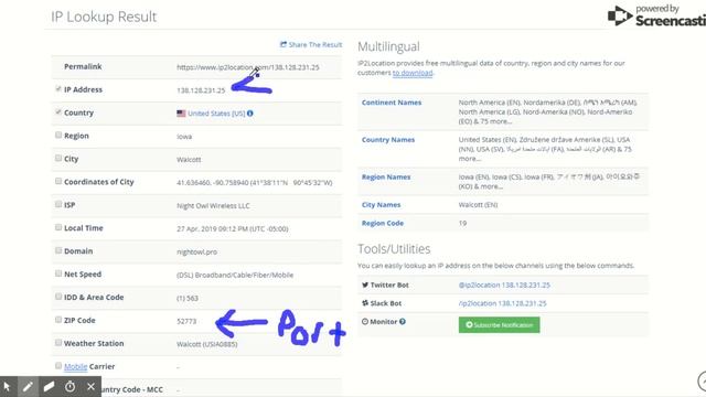 IP Address Geolocation Lookup Demo | IP2Location смотреть онлайн