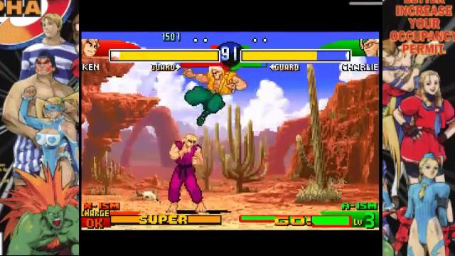 Street Fighter Alpha 3 (GBA) Gameplay смотреть онлайн