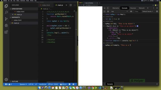 Map, Set, WeakMap & WeakSet in JavaScript - Real use case смотреть онлайн