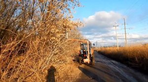 Обрезчик лесополос МТЗ 82