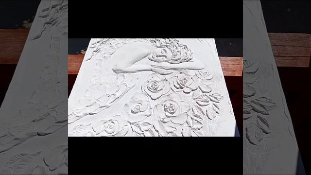 Ангел из гипса. Барельеф своими руками. Барельеф на заказ смотреть онлайн