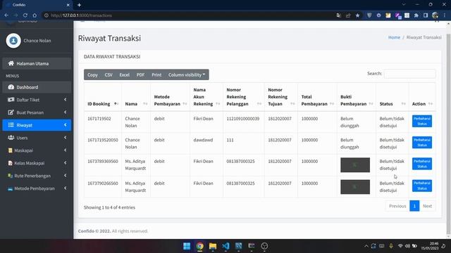 Aplikasi Pesan Tiket Pesawat - PHP/Laravel/MySQL - DOWNLOAD SOURCE CODE смотреть онлайн