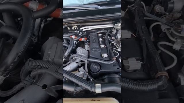 Проверка на наличие картерных газов и состояние поршневой Toyota land Cruiser Prado 150 2010 г.в. смотреть онлайн