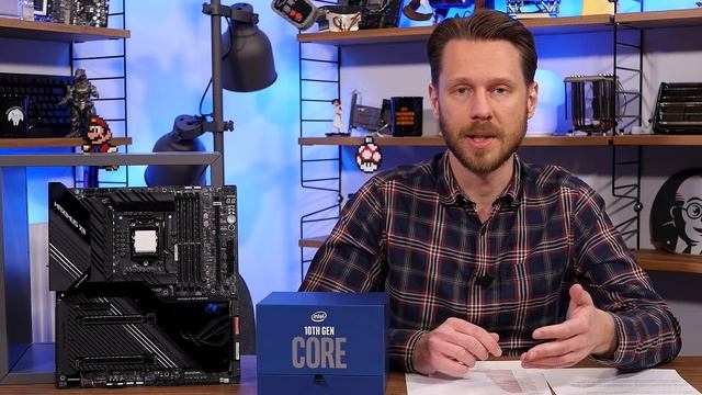 Intel Core i9-10900K och Core i5-10600K смотреть онлайн