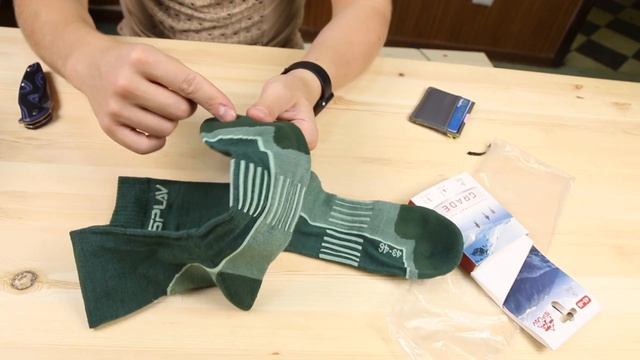 Шерстяные треккинговые носки «Grade» | 440 руб. ($6.01) смотреть онлайн