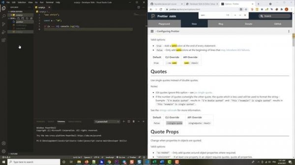 37- Visual Studio Code Configuration for JavaScript - JavaScript Tutorial - JavaScript for Beginner