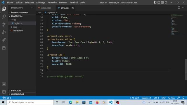 HTML and CSS tutorial - Cards || Practice #04 смотреть онлайн