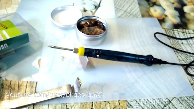 Тест недорогого USB паяльника ZD-20U смотреть онлайн