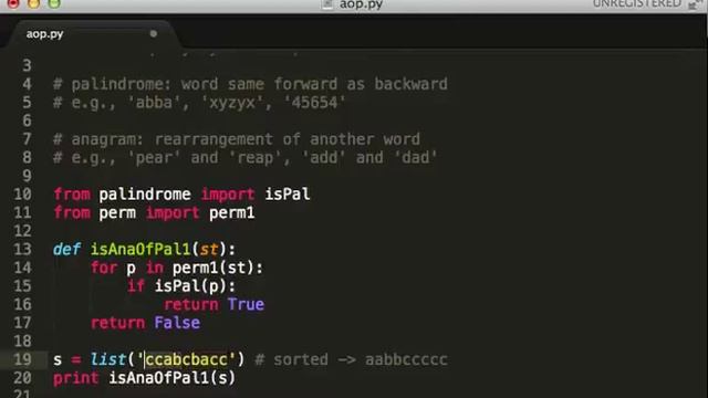 Anagram of a Palindrome? смотреть онлайн