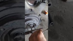 Как снять шкив коленвала 1jz